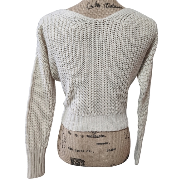 Moon & Madison Button-down Cardigan Cable Knit Sweater - XS - Picture 4 of 7